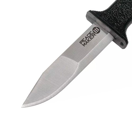 Cold Steel Peace Maker III 4" Fixed Blade 4116 Stainless Steel Clip Point Tactical Outdoor Knife, 4.5" Kray-Ex Handle, Secure-Ex Sheath w/Belt Clip
