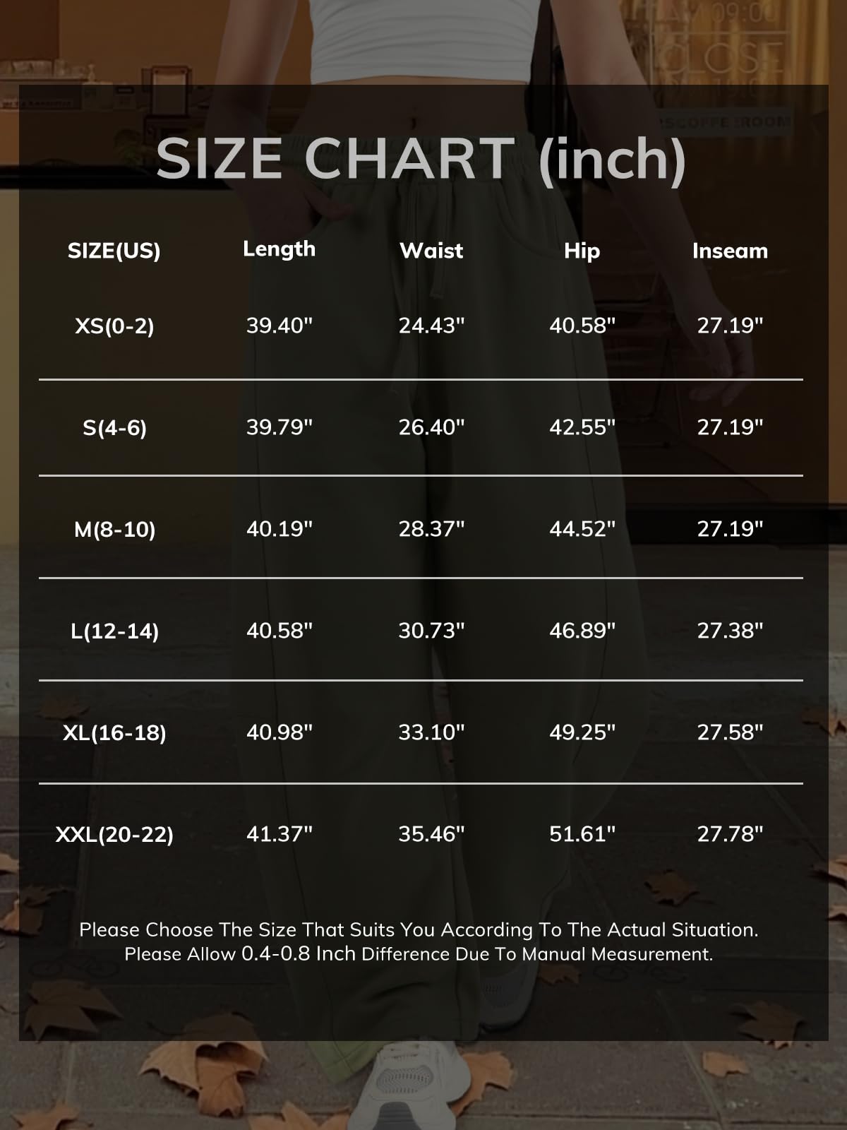 ATHMILE Barrel Sweatpants Women Fall Fashion Wide Leg Pants 2026 Baggy Lounge Comfy Flowy Sweat Pants with Pockets Teen Girl Black