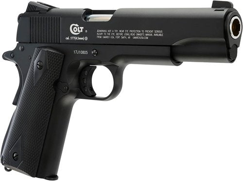 Colt Commander .177 BB Gun Air Pistol - Metal Frame Design for Realistic Shooting Experience