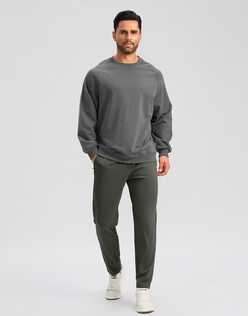 G Gradual Tall Men's Sweatpants - Stretch Golf Workout Pants with Zipper Pockets | 30"/32"/34" Inseam