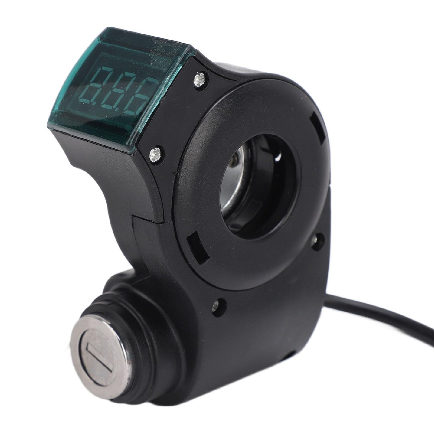 equlup Electric Scooter Handlebar Switch Lock, 3 Pin Water Proof Handlebar Switch Lock with 2 Keys Digital Handle Control for M5 ﻿Electric Scooter