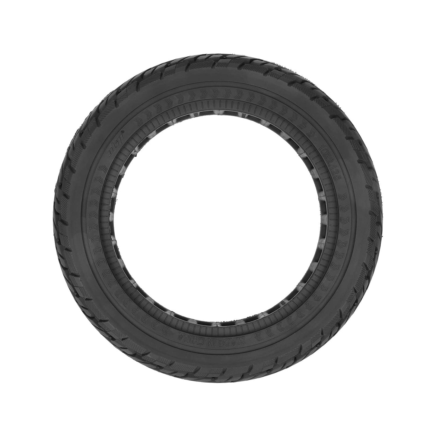 LHROPA 10 x 2.125 Honeycomb Tire, Air pocket tyre for Segway Ninebot F Series (F20 F25 F30 F40) D28U Electric Kick Scooter Wheel Parts