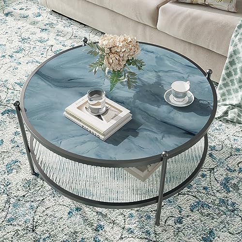 CRE8TIVE Teal Liquid Marble Contact Paper for Countertops Waterproof Matte Marble Wallpaper Peel and Stick Self Adhesive Removable Kitchen Wallpaper for Countertops Tables Bathroom Cabinets 12"x80"