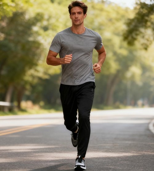 HODOSPORTS Extra Tall Men's Sweatpants - Zipper Pocket Joggers for Workouts | Available in 32"-40" Inseam