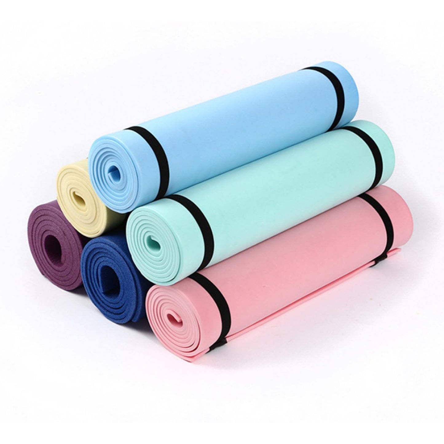 QIEIEI Sports Fitness Mat Exercise Body Building Blanket Nonslip Exercise Pad Gymnastics Mat Fitness Equipment Sports Supplies