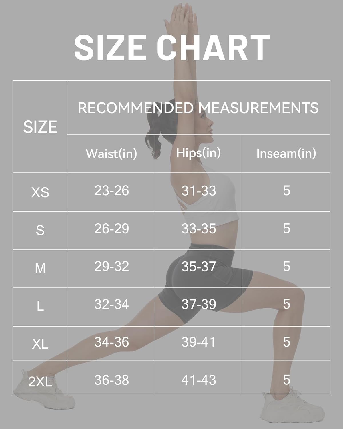 Runhit Biker Shorts for Women - High Waisted Yoga Spandex with Pockets | Tummy Control, 8''/5''/3''