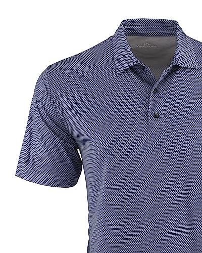 Auburn Tigers Men's Moisture-Wicking Stretch Fit Polo - Large