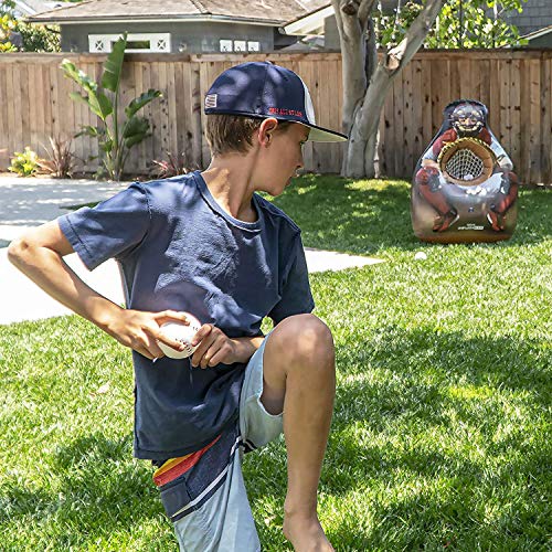 Inflatable Baseball Catcher Pitching Game - Inflataman Set