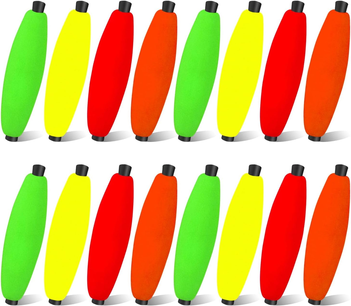 YOTO Peg Floats - Foam Cigar Slip Fishing Corks for Catfish & Crappie | Ideal for Santee Rig
