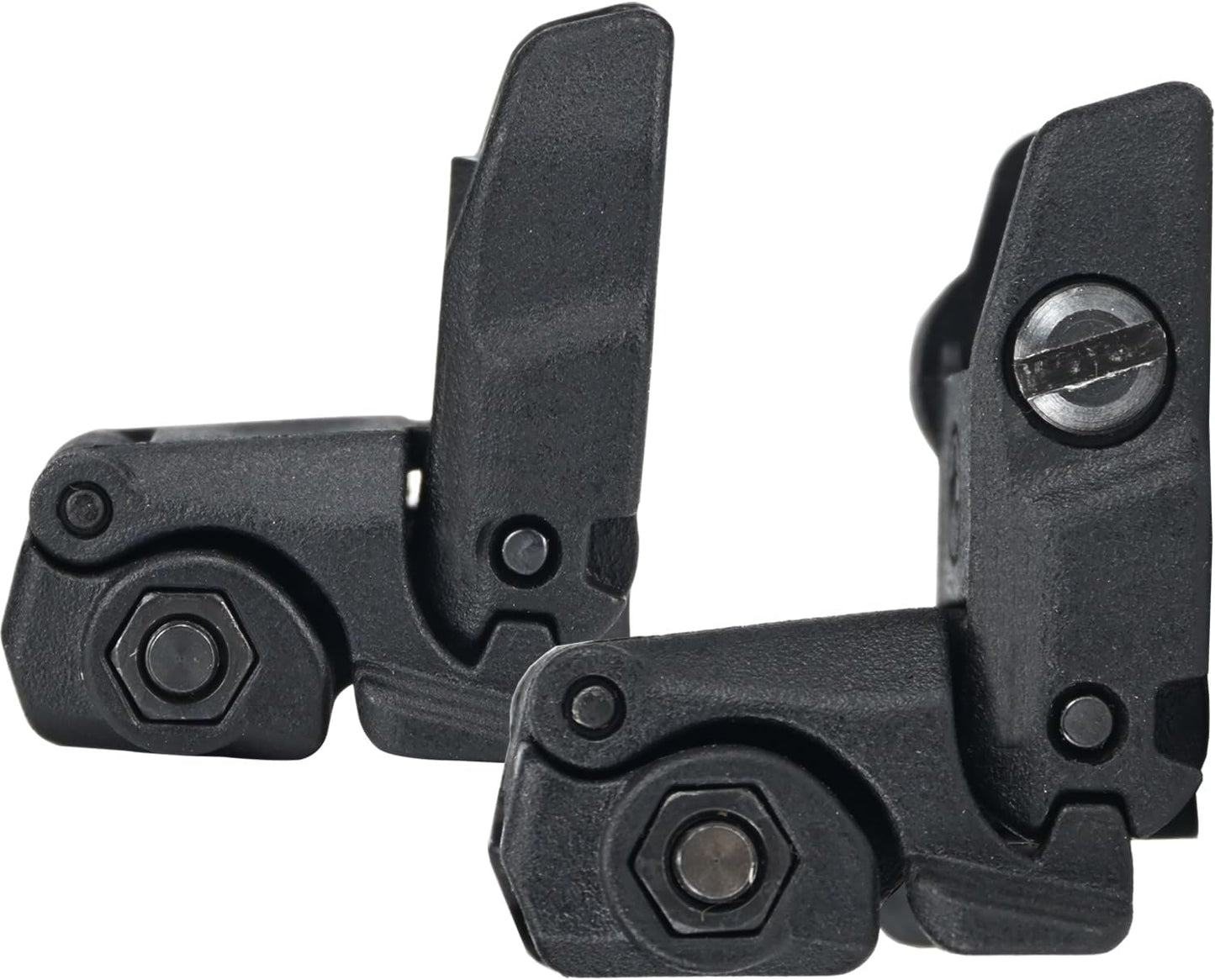 Skiennix Nylon Flip Sights - Front & Rear Installation on Picatinny or Weaver Rail