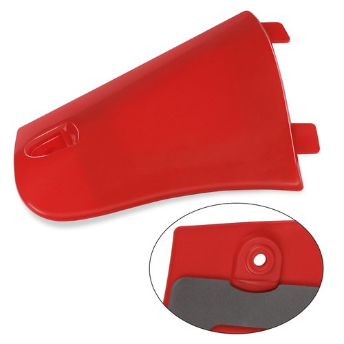 M MATI Utility Storage Box Cover Lid Red for Honda Rincon 680 650 TRX680 TRX650 2003-2023