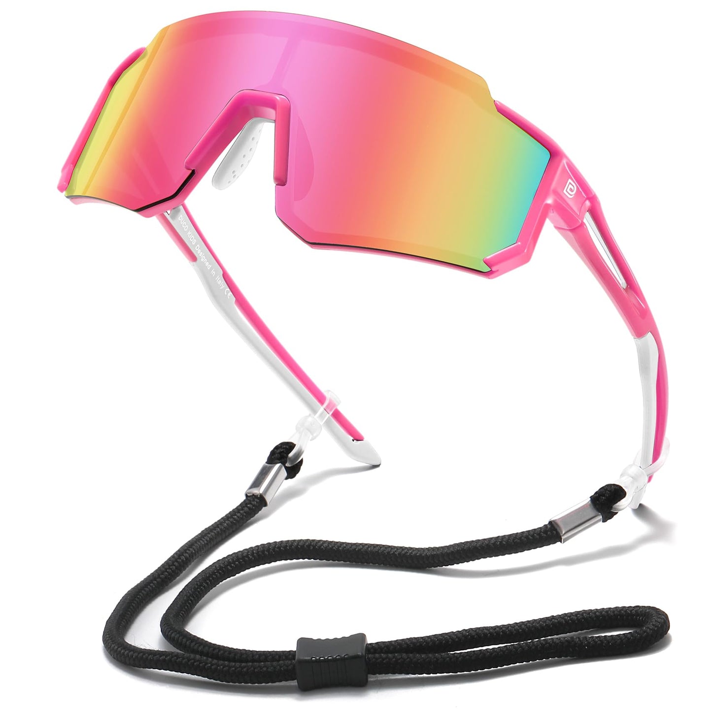 DUCO Kids Baseball Sunglasses for Boys Girls Age 6-16, Polarized