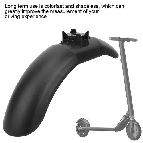 electric scooter mudguard, front replacement fender, scooter front guard, weatherproof protection for commuters rainy days and urban riders