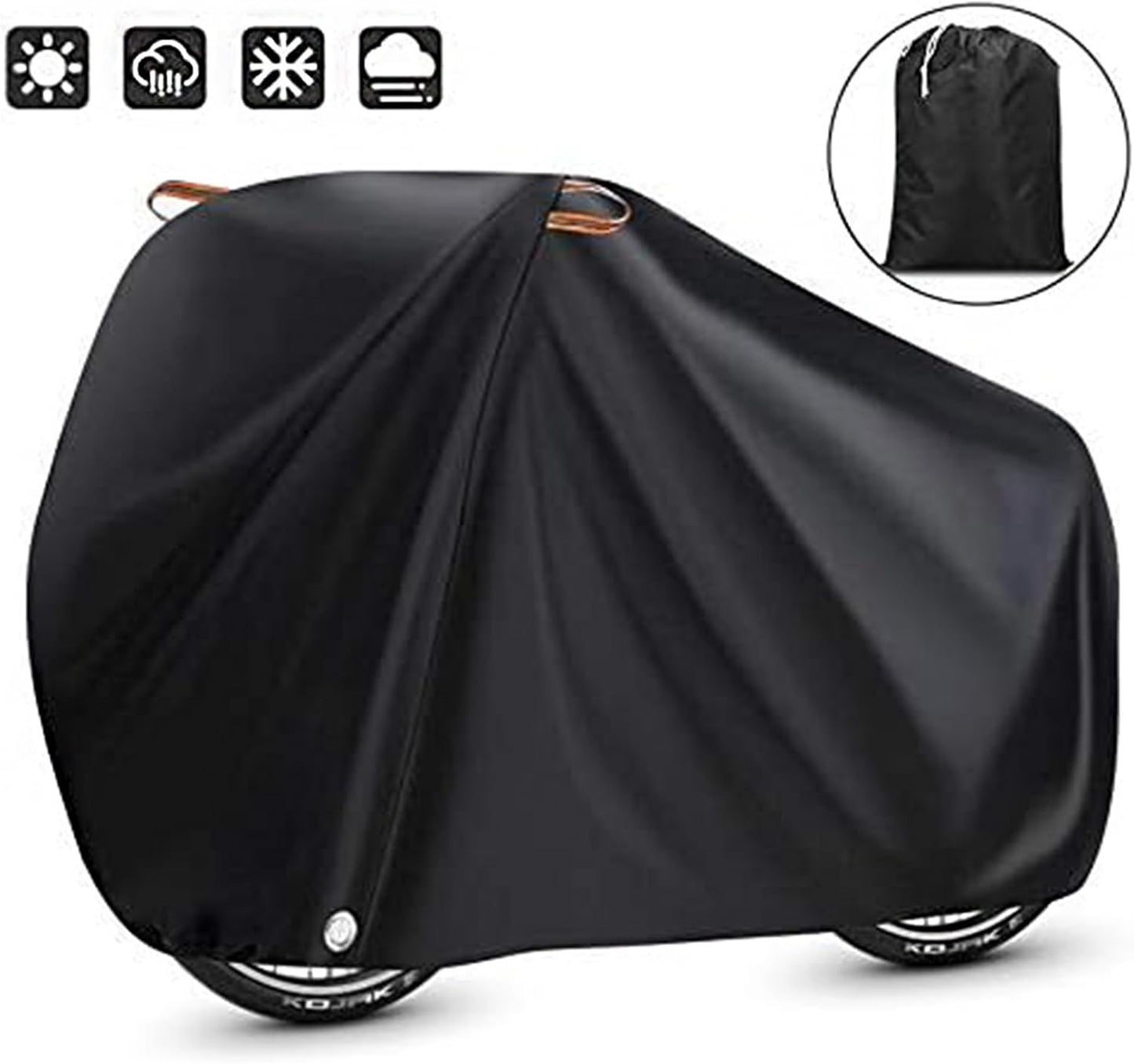 Viaky Bike Cover - 210D Nylon Waterproof Bicycle Protection | Anti-Dust, Rain & UV Shield for Mountain/Road Bikes