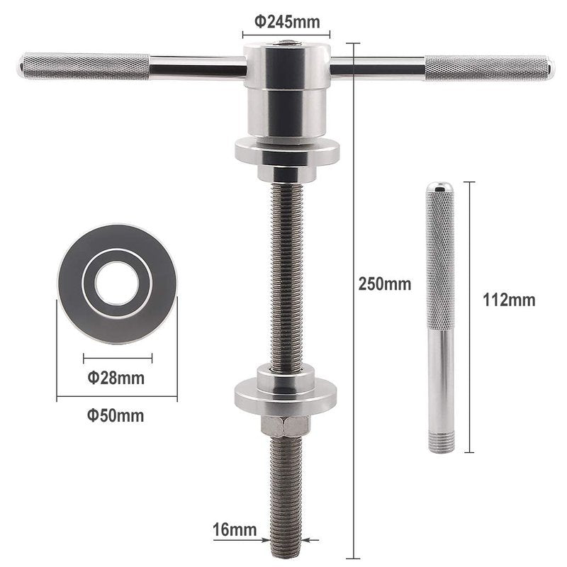 Acekit Bike Headset and Bottom Bracket Press Setting Tool BB Cup Install Tool for BB30 and BB90