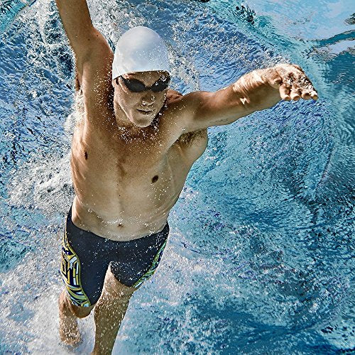 Waterproof Silicone Swim Cap for Adults & Kids - White