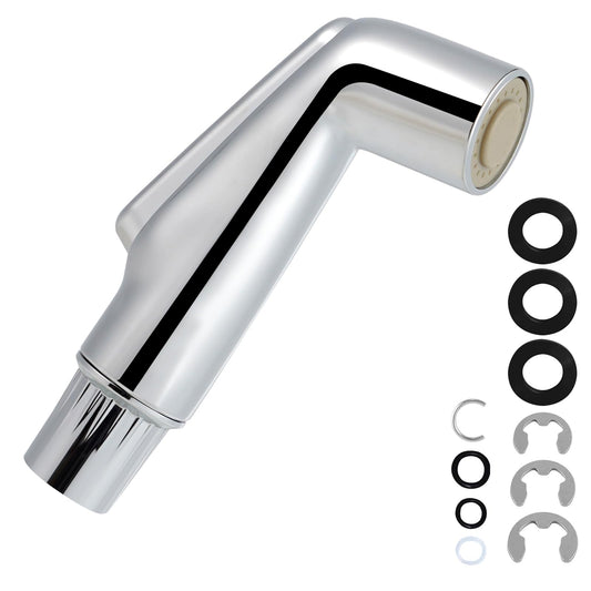 Hygie Rinse Universal Fit Kitchen Sink Spray Attachment, Kitchen Sink Side Sprayer Head Compatible with Delta, Moen, Kohler and Other OEM Brands Spray Head, Chrome