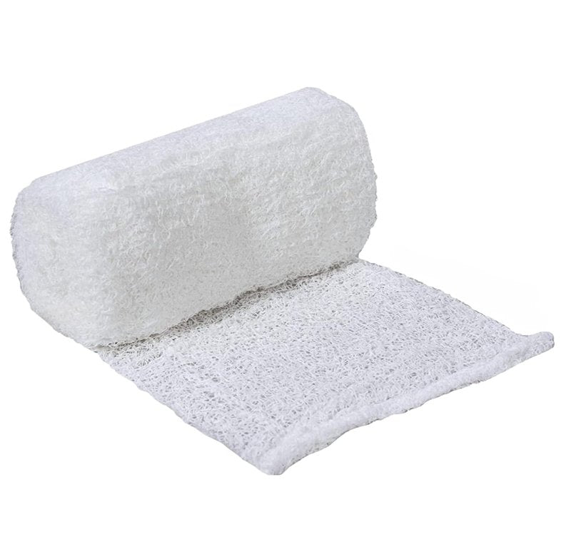 Vakly Sterile Kerlix Gauze Bandage Rolls 4.5" x 4.1 yds (5 Pack) – 6-Ply 100% Cotton Krinkle Gauze, Highly Absorbent Fluff Bandage Wrap, Individually Wrapped