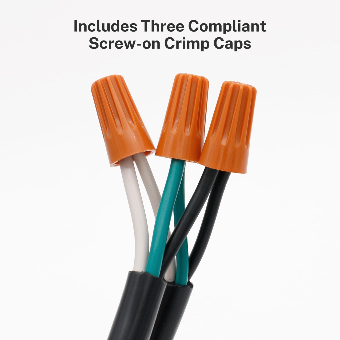 FIRMERST 14 Gauge 10 feet 3 Prong Power Cord Replacement with Three Screw Terminal, NEMA 5-15P