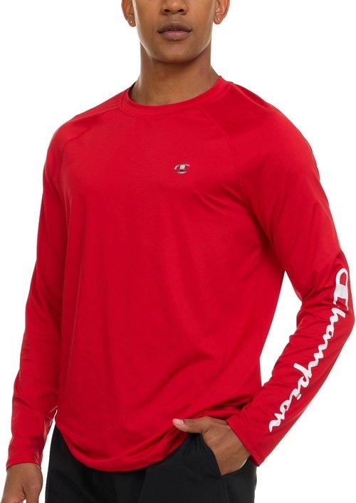 Champion Rash Guard - Long Sleeve Men's Swim Shirt for Fishing & Hiking | UPF 50+ Sun Protection, Quick Dry
