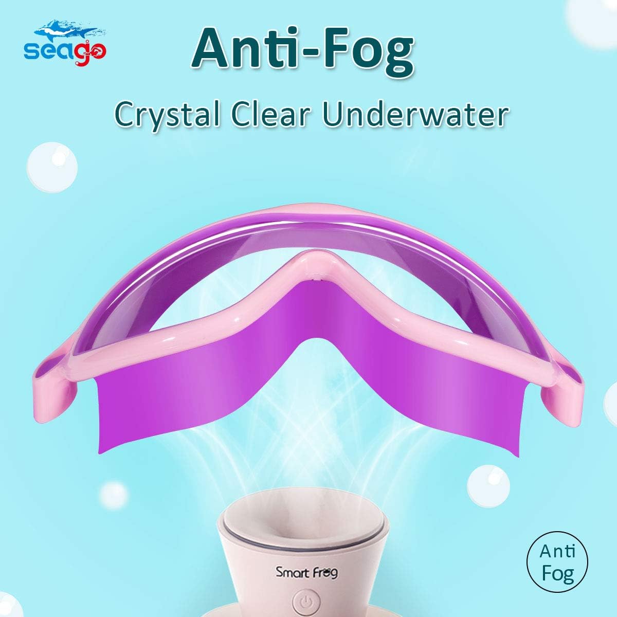 Skiennix Kids Swimming Goggles - Anti-Fog, UV Protection, Watertight | 2-Pack for Ages 3-15