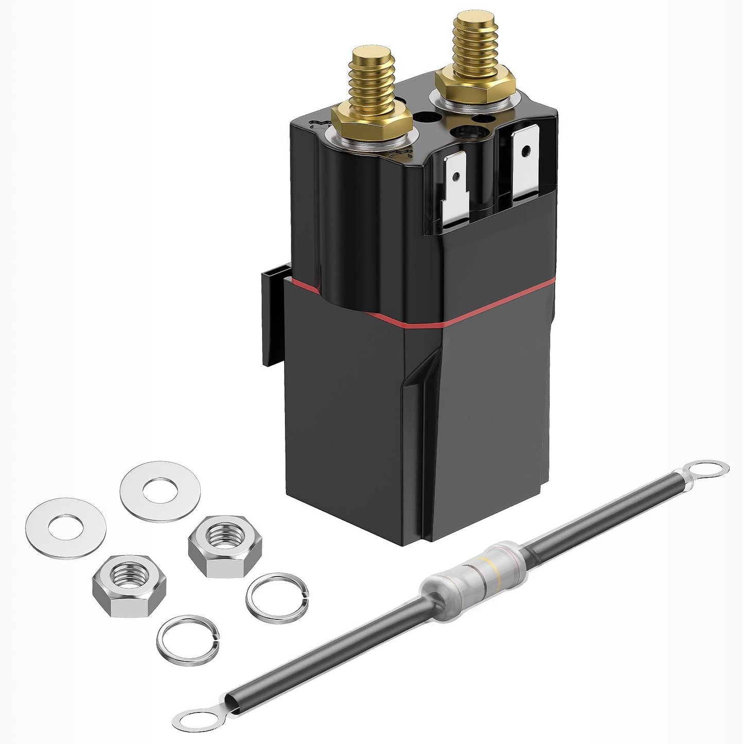 CLUBRALLY 48 Volt OEM Solenoid with Resistance for Club Car New Model DS & Precedent & Tempo, OEM#102865901, 1014947