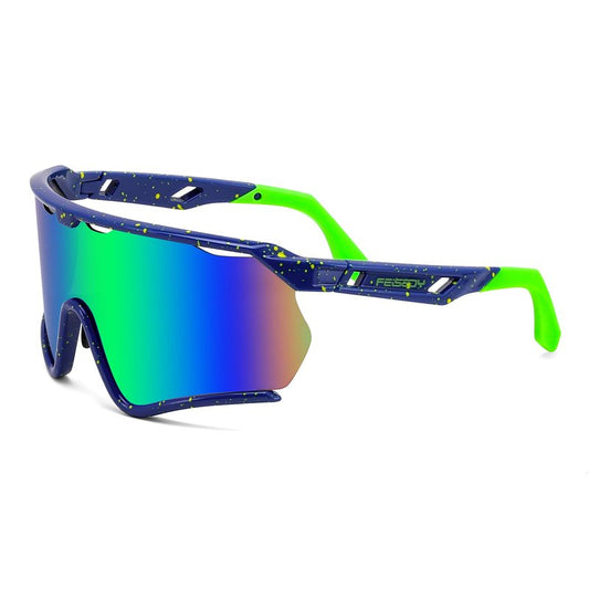 FEISEDY Sports Sunglasses for Men Women Youth Baseball Cycling Running Softball Biking Glasses B0305