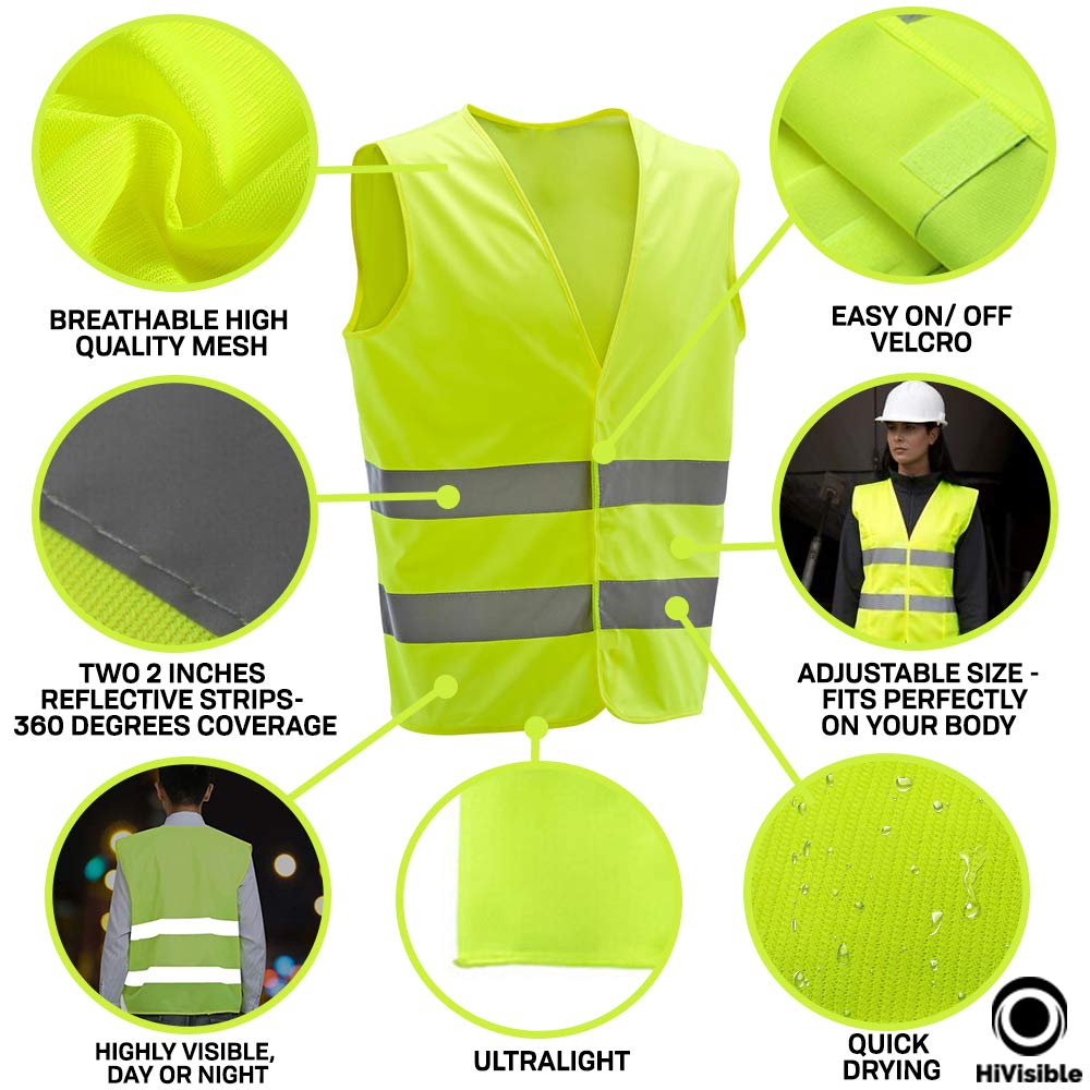 HiVisible Kids Reflective Toddler Safety Vest
