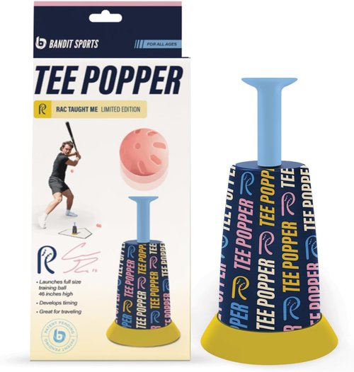 Bandit Sports Batting Tee - Durable Nylon Design for Long-Lasting Baseball Training | Perfect for Hitting Practice