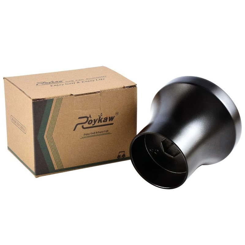 Roykaw Golf Cart Steering Wheel Hub Adapter Compatible with Club Car Precedent Black