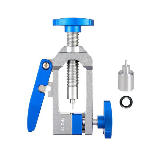 HOUSON Bicycle Needle Driver Insertion Tool, Aluminum Alloy Hydraulic Hose Bicycle Oil Needle Insertion Tool Bicycle Oil Needle Insertion Tool