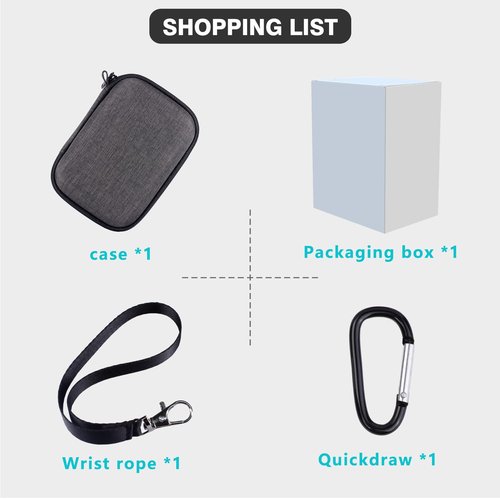 EVGRDCS Hard Carrying Case For HOTO mini/FanttikX9 Nano/ X8 Nano/Electric ball/Bike/Tire Pump