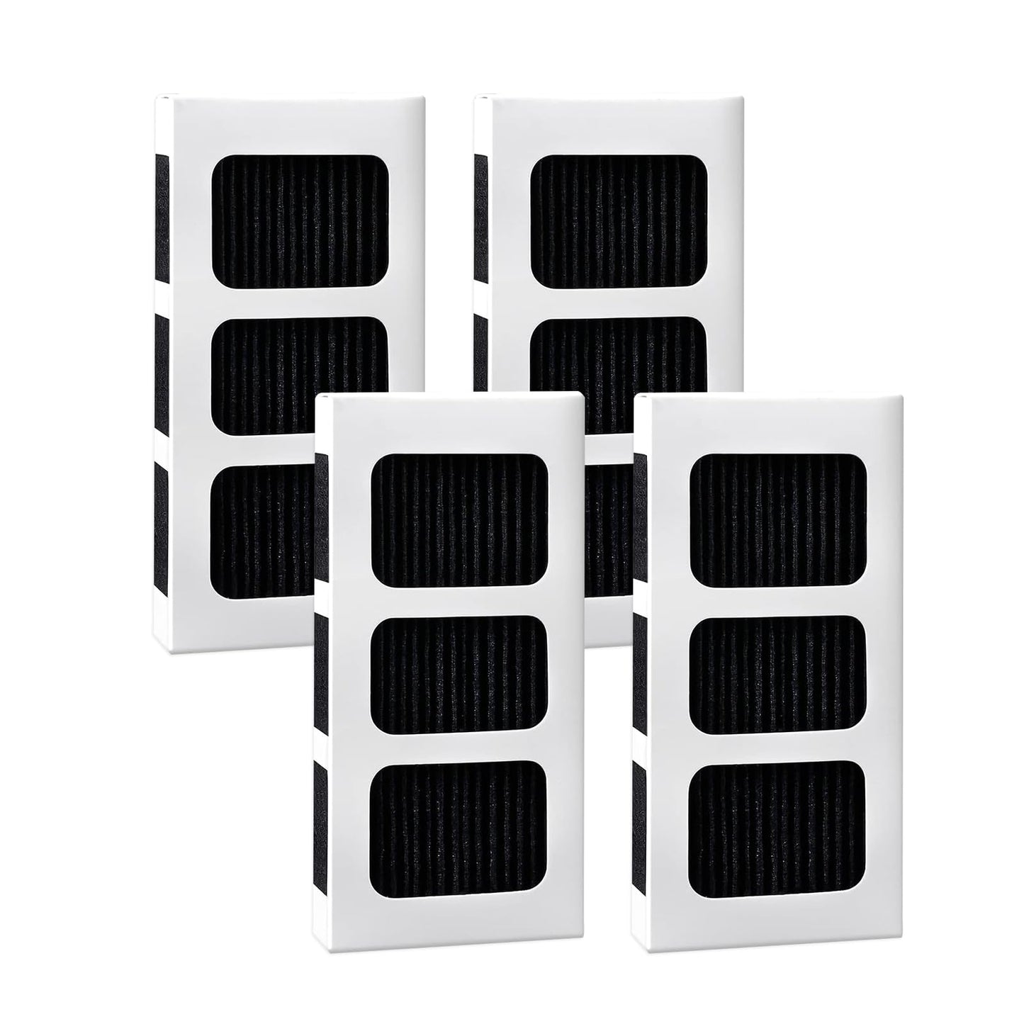 Aliddle Paultra2 Refrigerator Air Filter Replacement, Compatible with Frigidaire Pureair Ultra 2,Pureair Ultra ii,Pure Air Ultra 2, and Electrolux 242047805, 5303918847, EAP12364179, 4 Pack