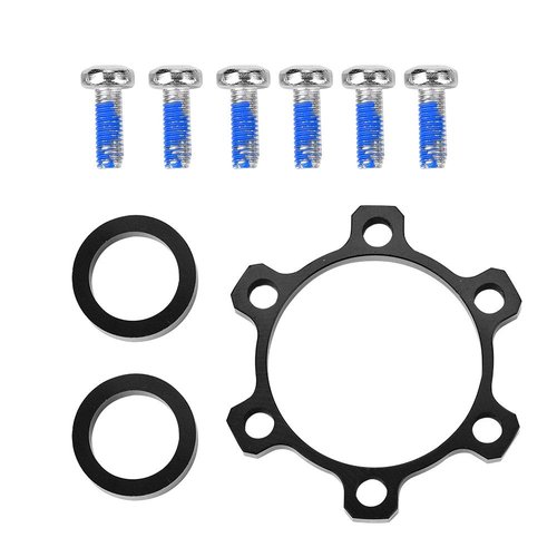 Dymoece 142 To 148 Boost Adapter,Bike Hub Adapter Conversion Front 100*15 to 110*15 Rear 142*12 to 148*12 ycle Freewheel Threaded Hubs Adaptor Disc Brake Rotor Bolts(142*12mm to 148*12mm(for rear))