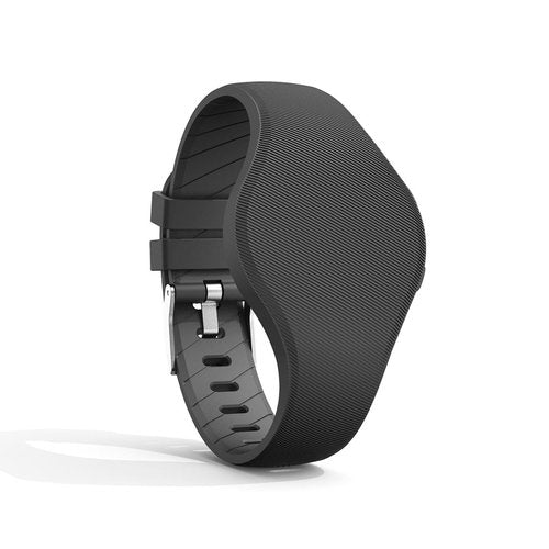 Focwony Kids Led Digtial Fitness Tracker Watch for Ages 5-15, No App Waterproof Wristwatch, with Pedometer Step Counter Alarm Clock, for Children Goys Girls Teens (Black)