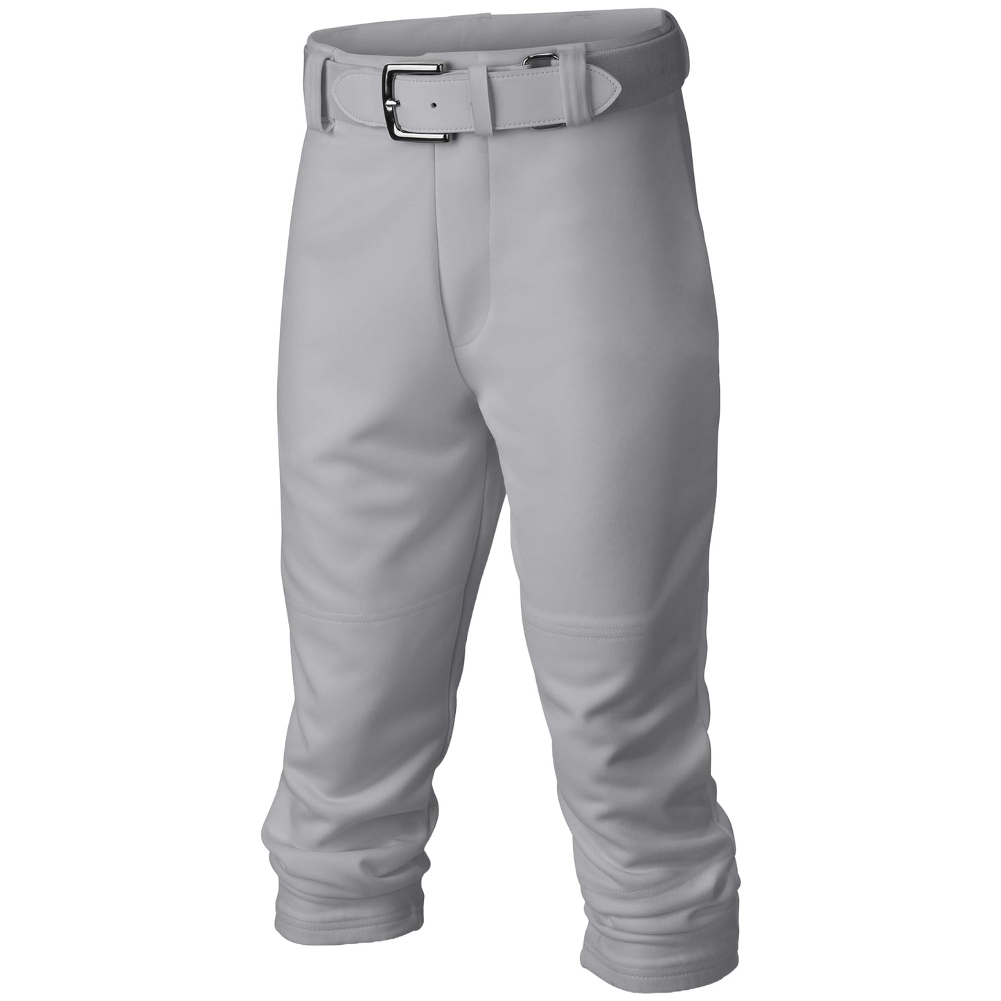 Easton | PRO+ Pull Up Baseball Pant | Youth | Full Length | Elastic Bottom | Youth Grey Y XL