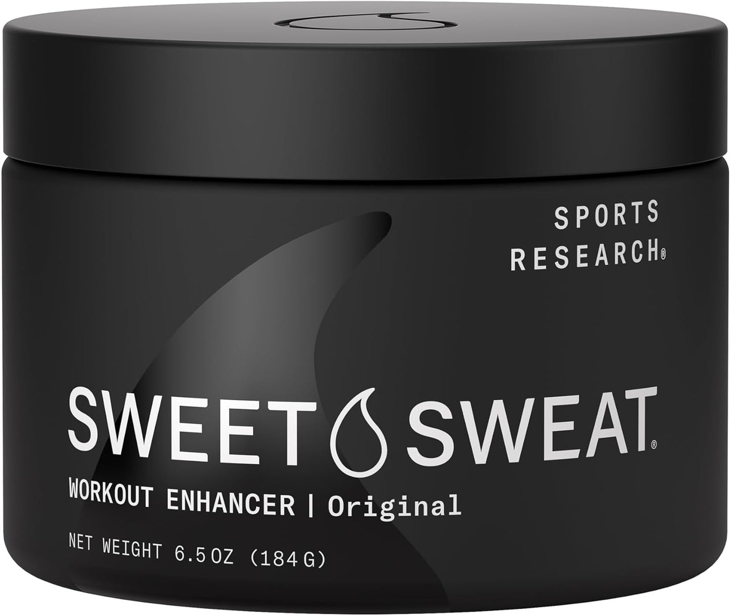 Sports Research® Waist Trimmer - Sweet Sweat Black/Pink Trimmer & Original Workout Gel (6.5oz)