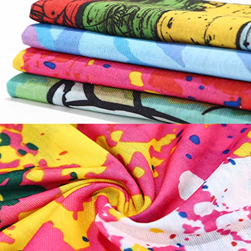 30 Colors Pattern Neck Gaiters Face Masks for Men Women Running Cycling Fishing