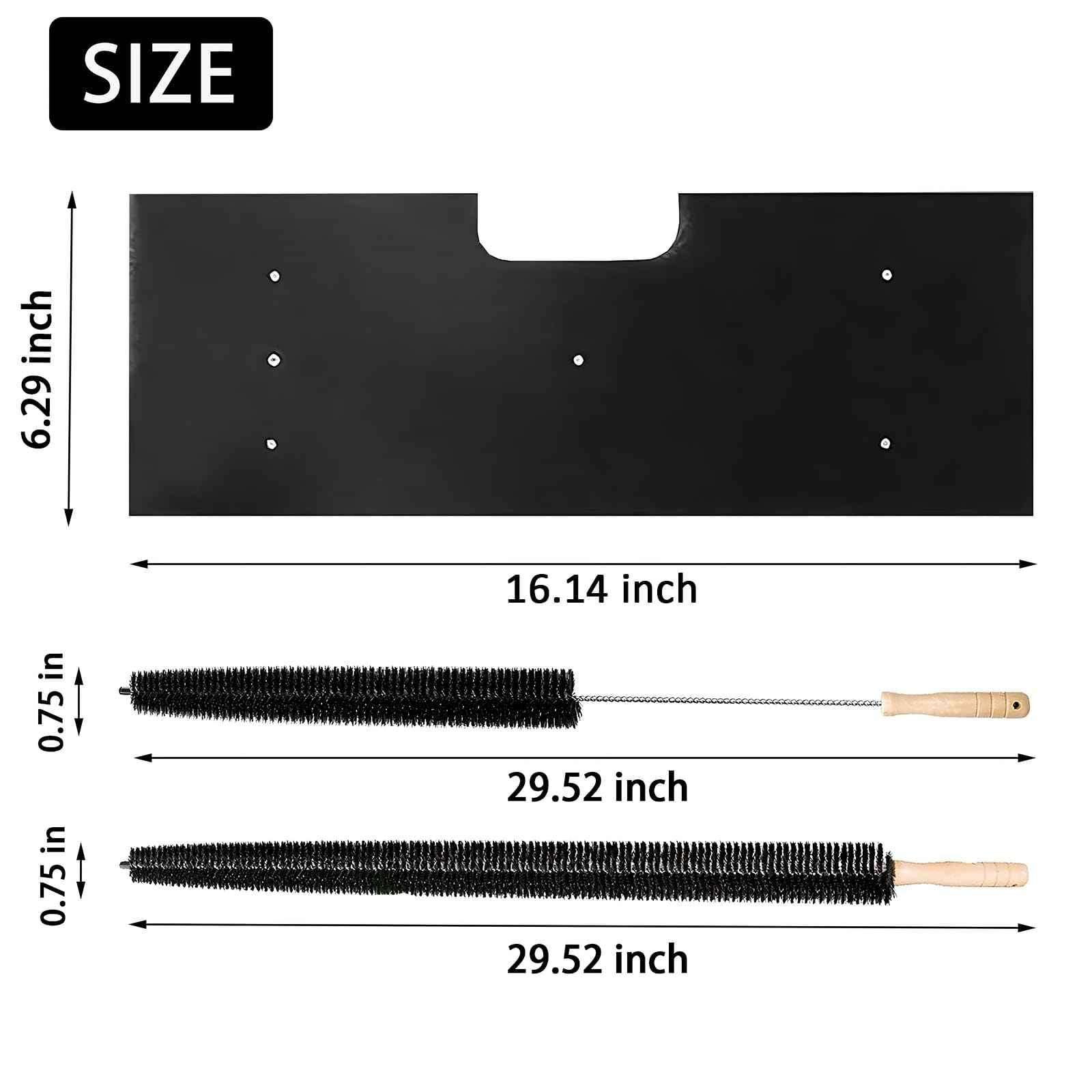 6 Pcs GE Washer Dryer Combo,WH01X35719 Lint Filter replacement with dryer vent brush,2025 New Lint Filter for Ge Washer Dryer Filter Sponge,Hand Washable and Reusable,Models: PFQ97HSPVDS