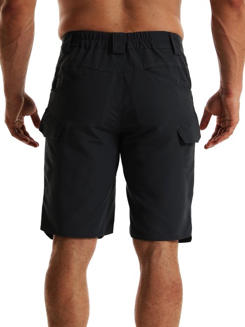 AUTIWITUA Men's Hiking Shorts Waterproof Tactical Cargo Short Pants Quick Dry Work Shorts with Multi Pockets(No Belt)
