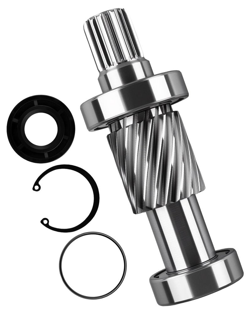 Wusquvy Golf Cart Input Gear Shaft Kit Fit for EZGO Electric RXV 2008-up Replace 620329 620327 620328 23520G1 35959G01, Include Clasp Spring, Oil Seal, O-Ring Seal