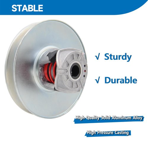 TUNTROL Salsbury Driven Clutch for Club Car 1988-1996 Golf Cart with Fe290 350 400 Counter Clockwise Engine, 1014450, 1016360-01, 101636001