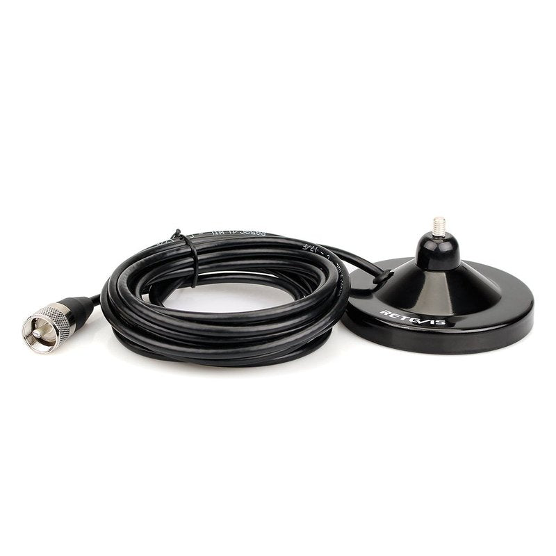 Retevis 144/430MHz Dual Band Ham Radio Antenna, 18.86in, VSWR Less Than 1.5, Compatible with BTECH ICOM Kenwood Midland Retevis RA86 RT95 RA25 RT97 (1 Pack)