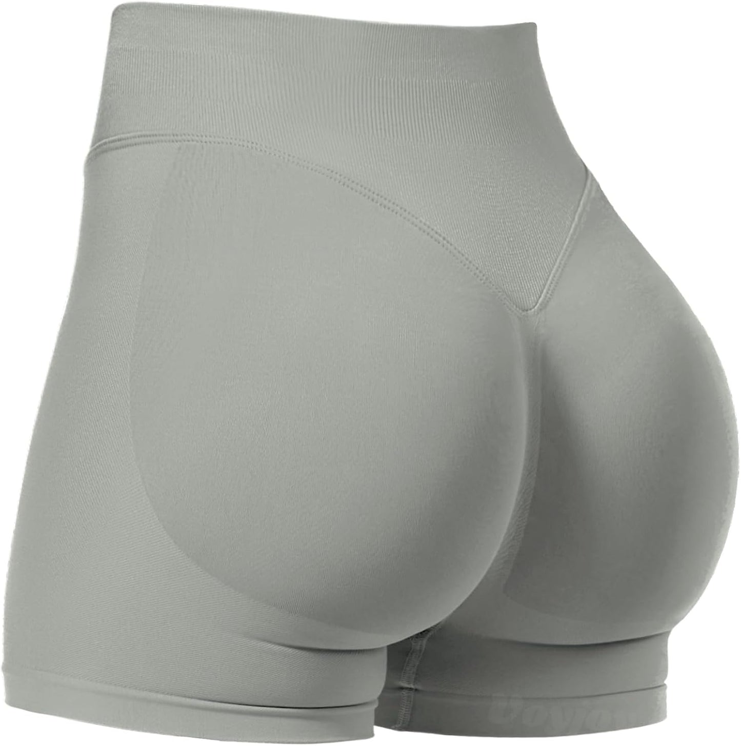 VOYJOY Women's Workout Shorts - Scrunch Butt Lifting Seamless Biker Shorts in Multiple Sizes