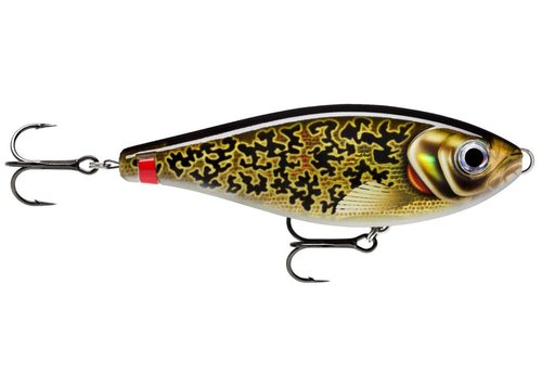 Rapala X-Rap Haku Fishing Lure - ABS Body - Freshwater Resistant - Variable Swimming Depth - 14 cm / 74 g - Made in Estonia - Live Adult Unisex - Live Perch (PEL), Standard