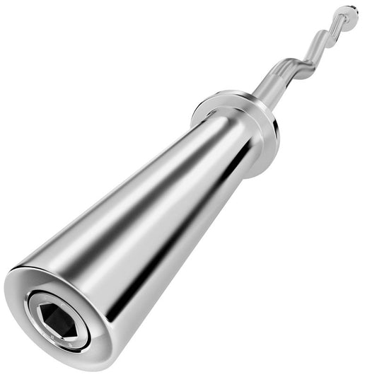 Olympic Barbell Curl Bar EZ Bar 4/5/6/7 FT Barbell Bar 300/400/500/600 Weight Capacity Strength Training Bar for Home Gym