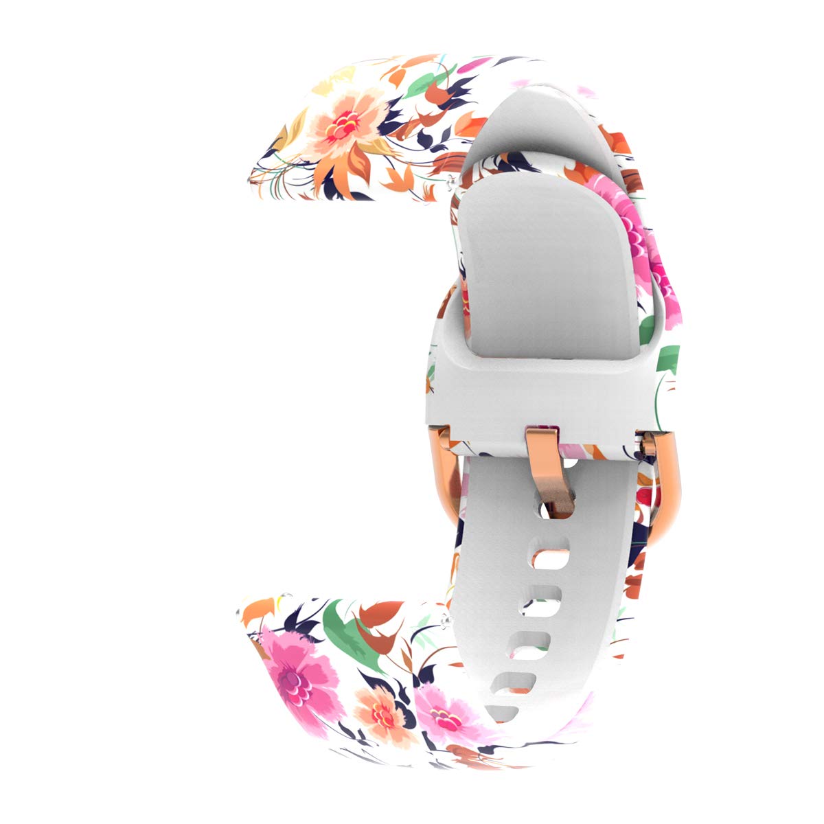 TenCloud 5 Pack Bands Compatible with Amazfit Active 2 Smartwatches Silicone Band Sport Wristbands