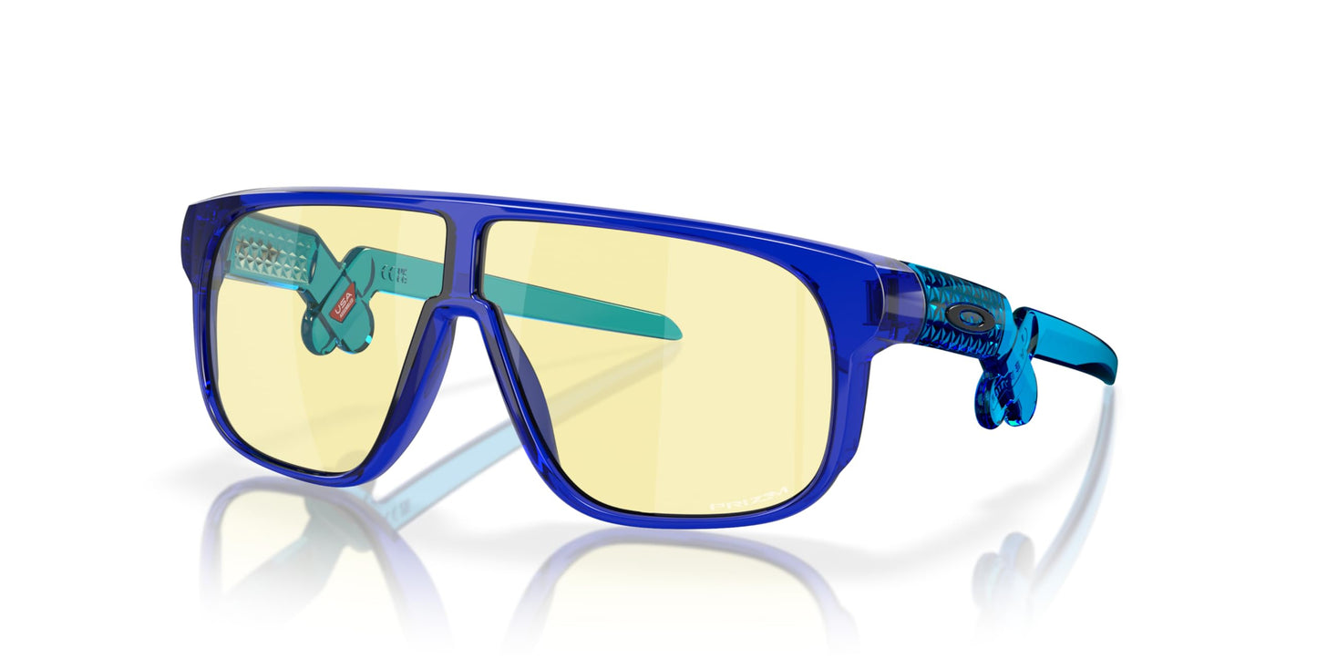 Oakley Child Sunglasses Crystal Blue Frame, Prizm Gaming™ 2.0 Lenses, 58MM
