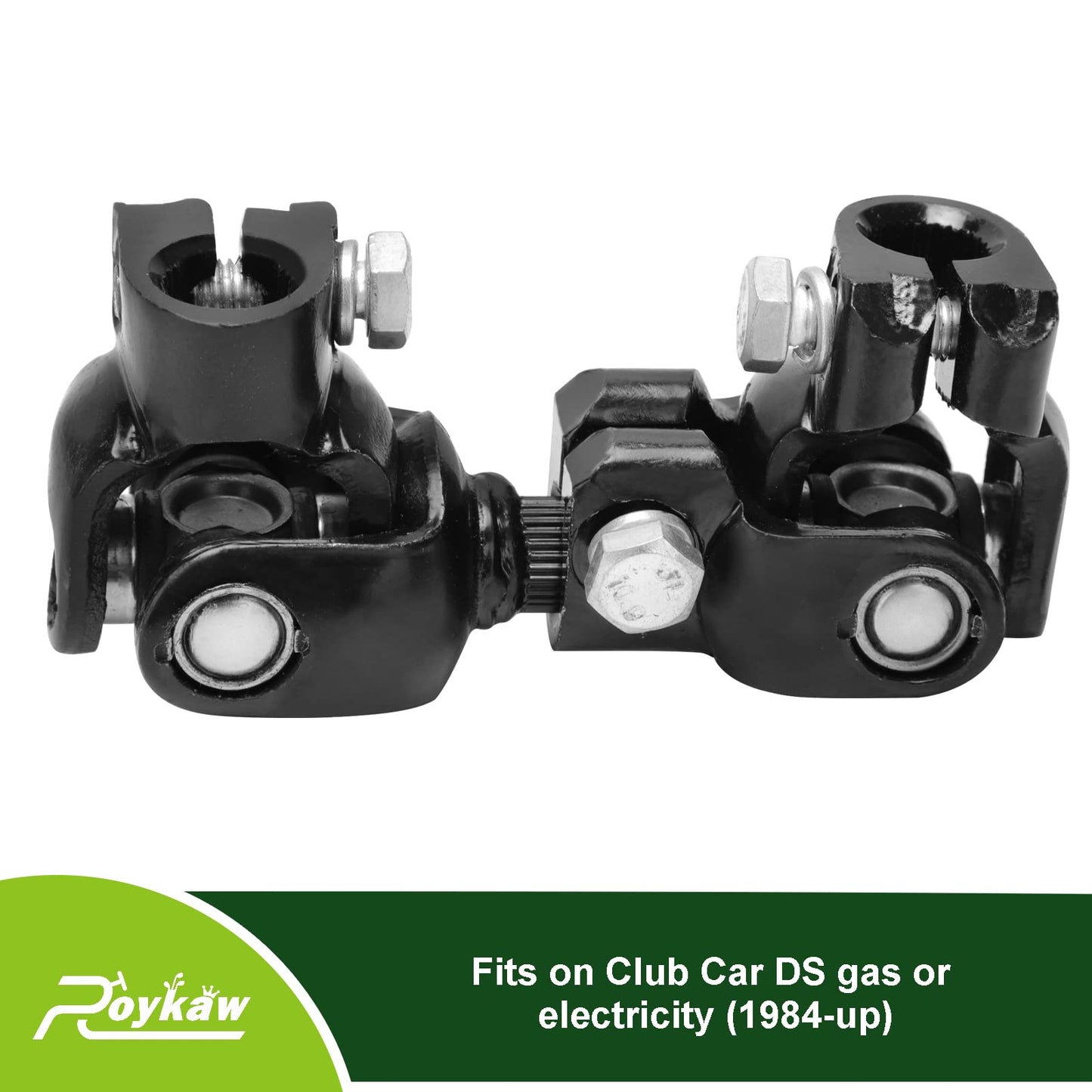 Roykaw Club Car DS Steering Joint Intermediate Shaft Knuckle Assembly for 1984-Up Gas & Electric Golf Cart Models, Replaces OEM # 1013861