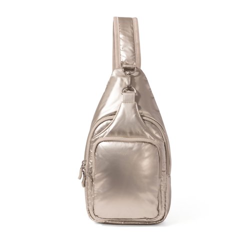 Baggallini Central Park Sling - 12x7 Sling Crossbody Bag with Convertible Adjustable Shoulder Strap